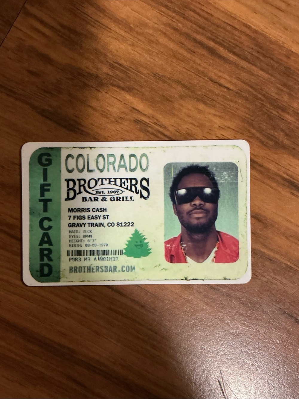 BROTHERS BAR & GRILL $500 Gift Card Restaurant Gift Cards